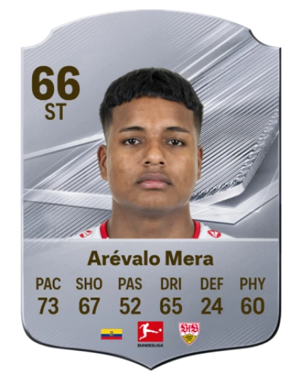 Arévalo Mera 66 Common ST FC 26 card