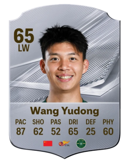 Wang Yudong 65 Common LW FC 26 card