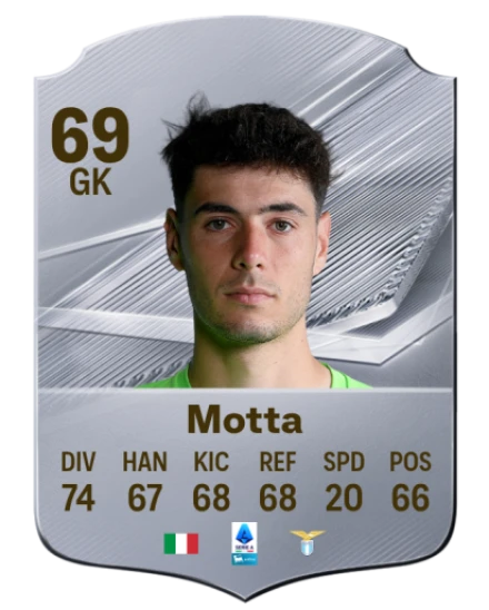 Motta 69 Silver GK FC 27 card