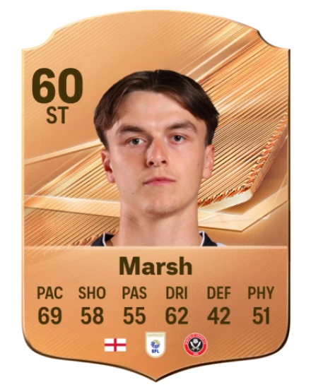 Marsh 60 Bronze ST FC 27 card