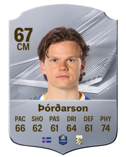 Þórðarson 67 Common CM FC 26 card