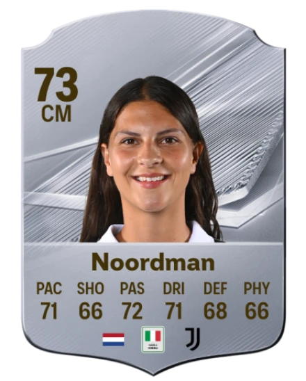 Noordman 73 Common CM FC 26 card