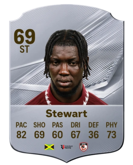 Stewart 69 Common ST FC 26 card