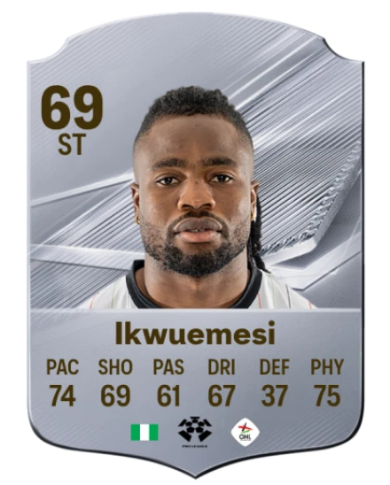 Ikwuemesi 69 Common ST FC 26 card