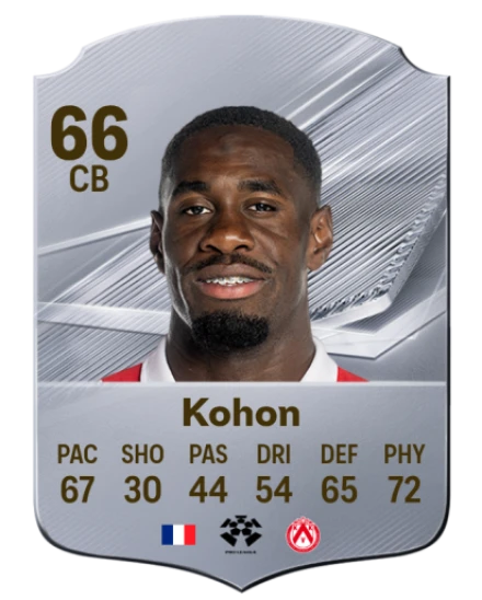 Kohon 66 Silver CB FC 27 card