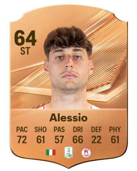 Alessio 64 Bronze ST FC 27 card