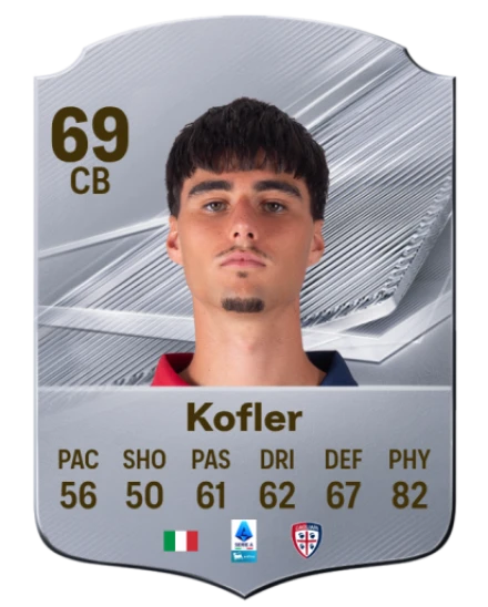 Kofler 69 Silver CB FC 27 card