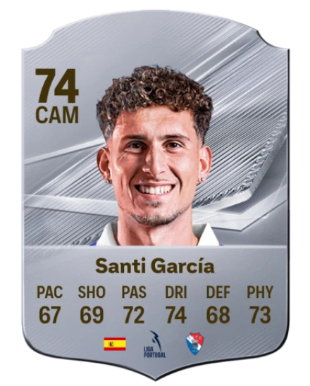 Santi García 74 Common CAM FC 26 card