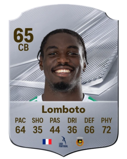 Lomboto 65 Silver CB FC 27 card