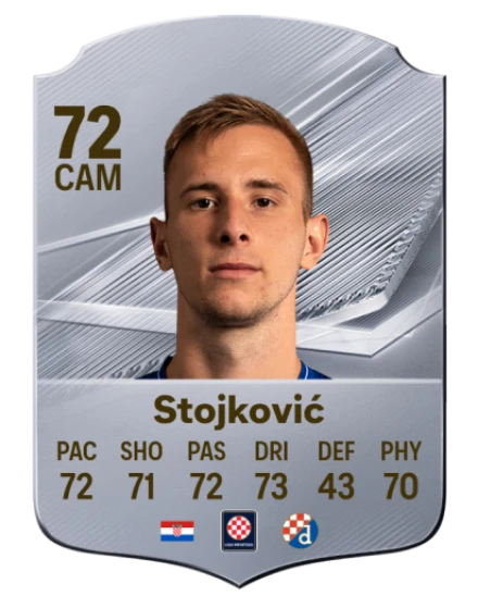 Stojković 72 Common CAM FC 26 card