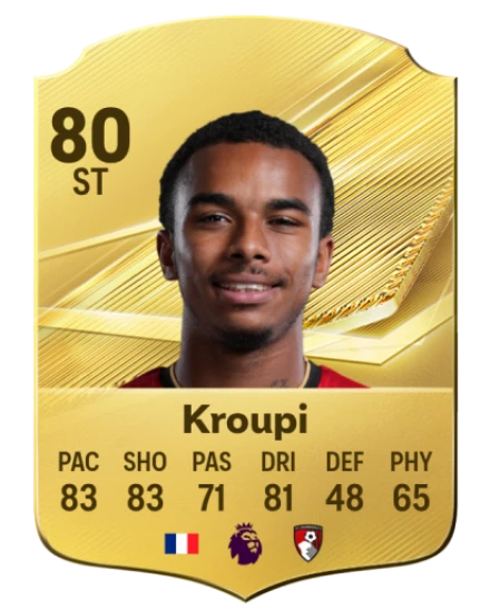 Kroupi 80 Common ST FC 26 card