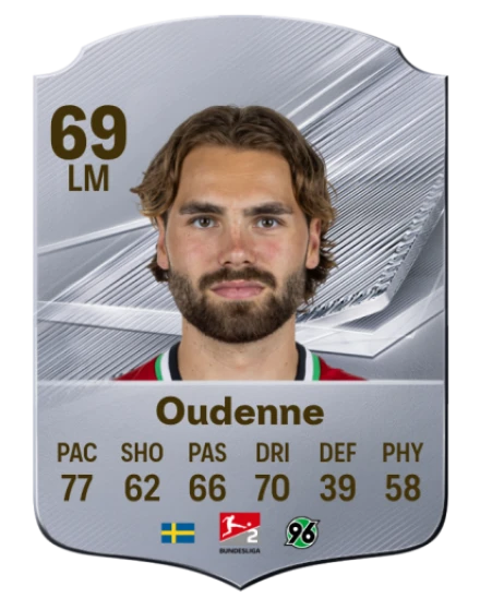 Oudenne 69 Common LM FC 26 card