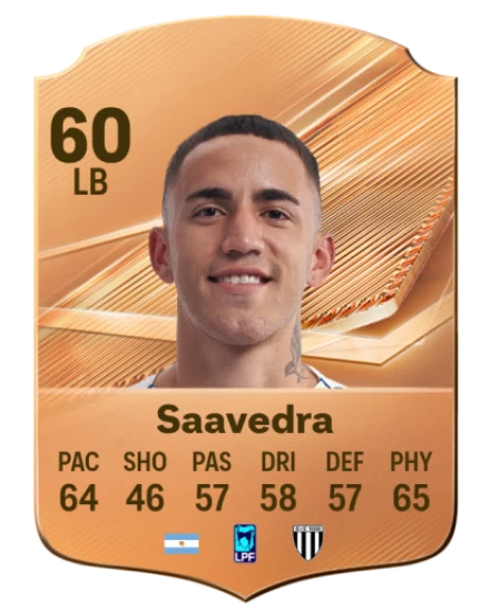 Saavedra 60 Bronze LB FC 27 card