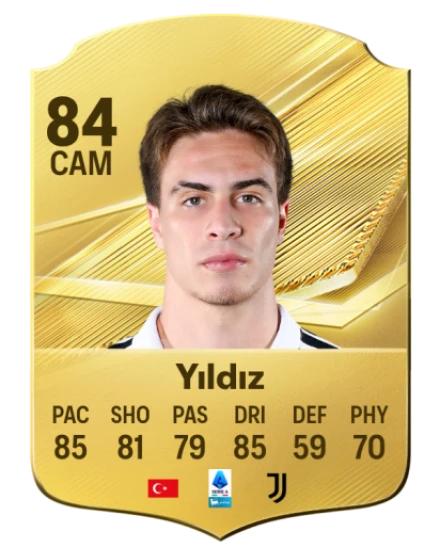 Yıldız 84 Common CAM FC 26 card