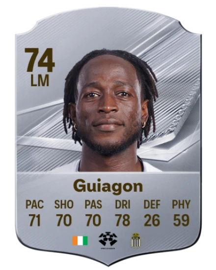 Guiagon 74 Rare LM FC 26 card
