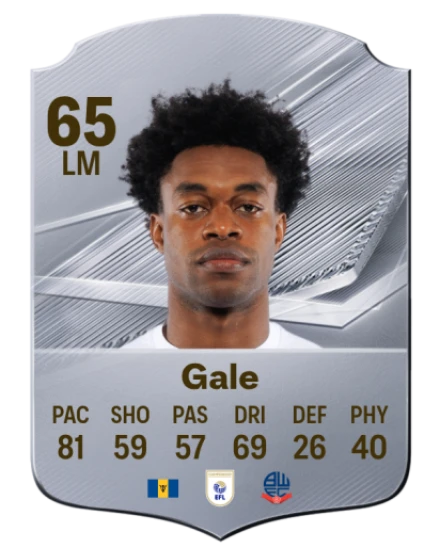 Gale 65 Common LM FC 26 card