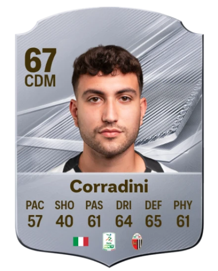 Corradini 67 Common CDM FC 26 card