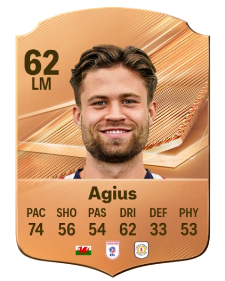 Agius 62 Common LM FC 26 card