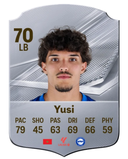 Yusi 70 Silver LB FC 27 card