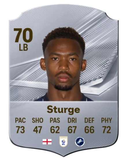 Sturge 70 Common LB FC 26 card
