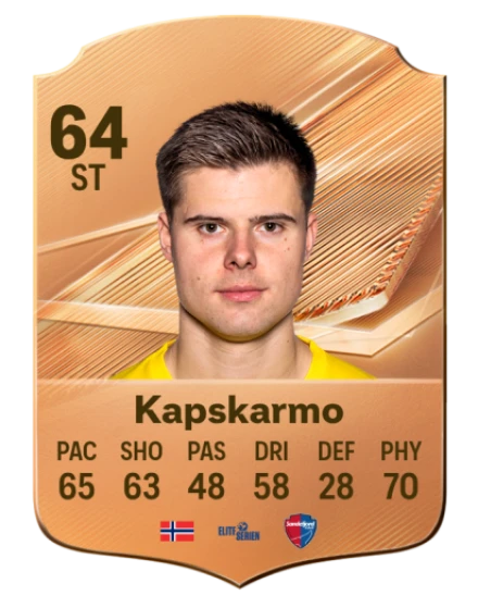 Kapskarmo 64 Bronze ST FC 27 card