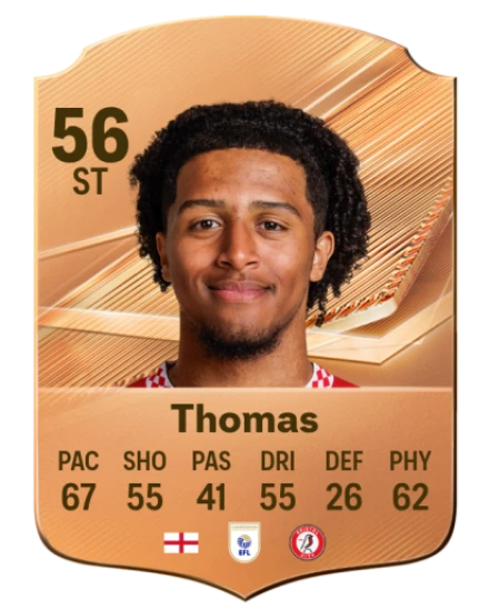 Thomas 56 Bronze ST FC 27 card