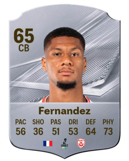 Fernandez 65 Silver CB FC 27 card