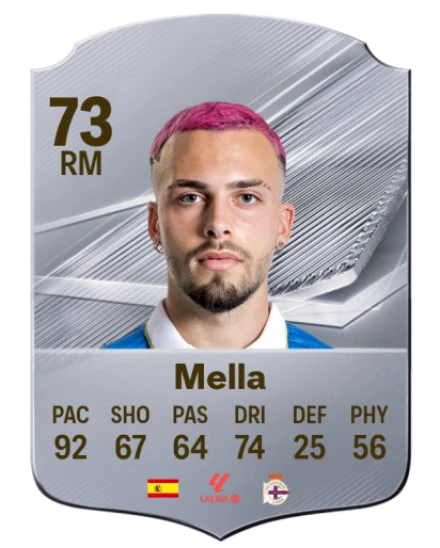 Mella 73 Silver RM FC 27 card