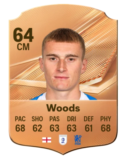 Woods 64 Common CM FC 26 card