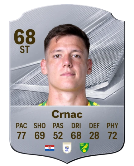Crnac 68 Common ST FC 26 card