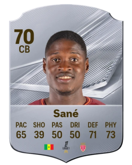 Sané 70 Silver CB FC 27 card