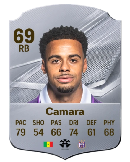 Camara 69 Silver RB FC 27 card