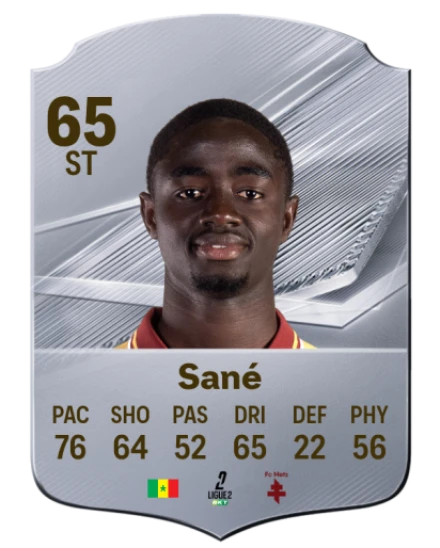 Sané 65 Silver ST FC 27 card