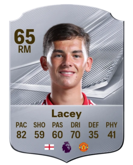 Lacey 65 Silver RM FC 27 card