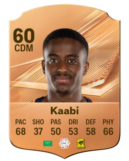 Kaabi 60 Bronze CDM FC 27 card