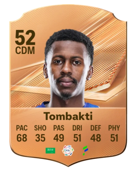 Tombakti 52 Bronze CDM FC 27 card