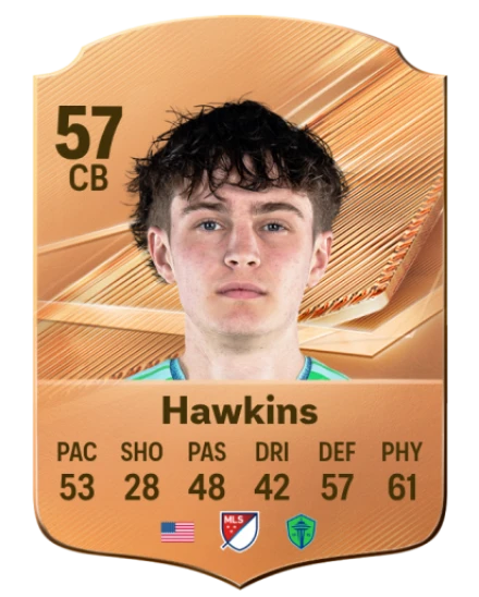 Hawkins 57 Bronze CB FC 27 card