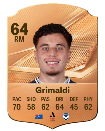 Grimaldi 64 Common RM FC 26 card