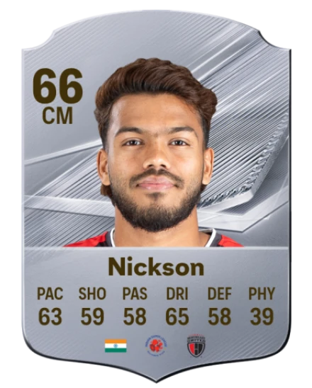Nickson 66 Common CM FC 26 card