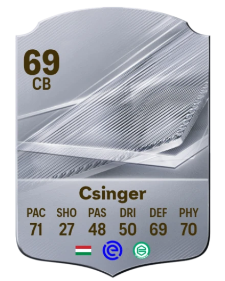 Csinger 69 Common CB FC 26 card