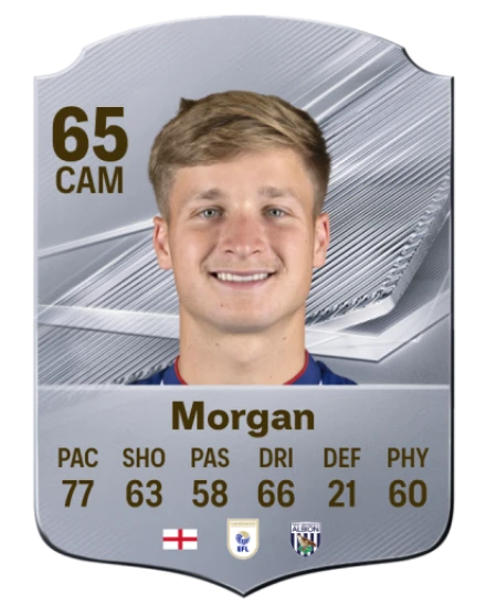 Morgan 65 Silver CAM FC 27 card