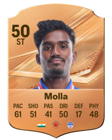 Molla 50 Bronze ST FC 27 card