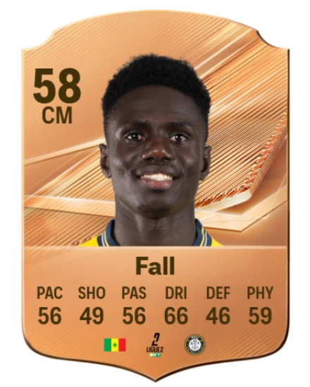 Fall 58 Bronze CM FC 27 card