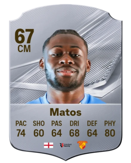 Matos 67 Silver CM FC 27 card