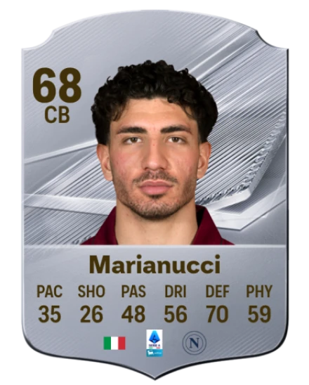 Marianucci 68 Silver CB FC 27 card