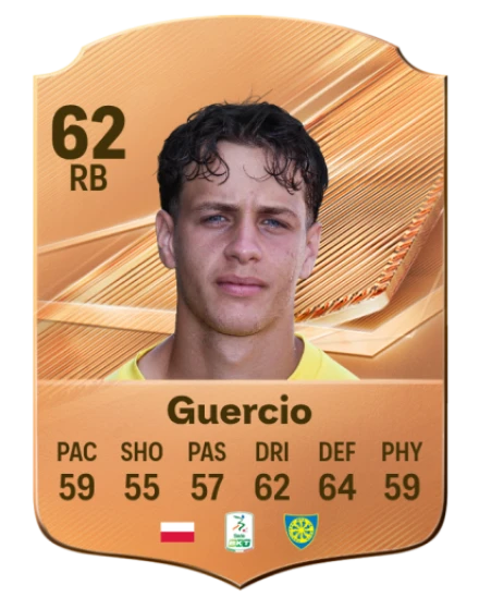 Guercio 62 Bronze RB FC 27 card