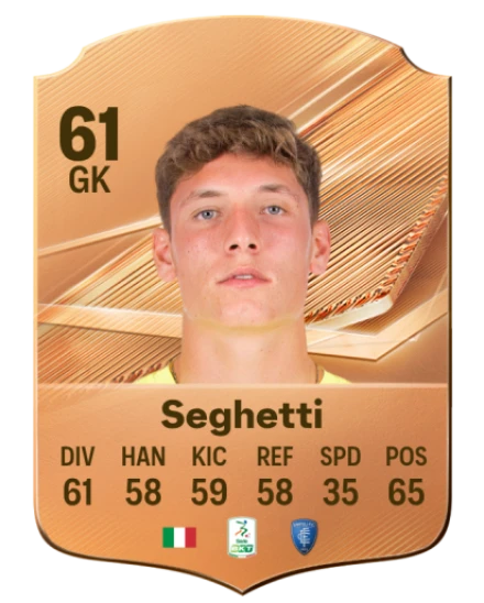 Seghetti 61 Bronze GK FC 27 card