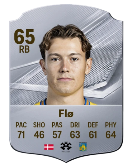 Flø 65 Silver RB FC 27 card
