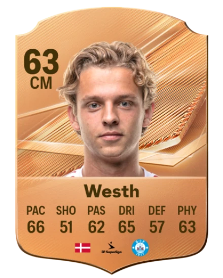 Westh 63 Common CM FC 26 card
