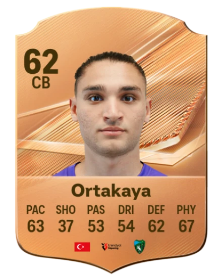 Ortakaya 62 Bronze CB FC 27 card